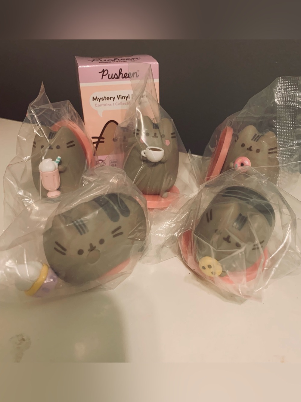 Pusheen The Cat Mystery Vinyl Figure 2.5" Pusheen set of 5